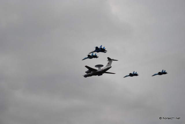 Самолеты над Москвой