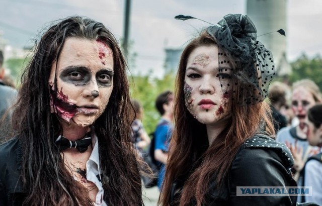 Нашествие зомби в Екатеринбурге