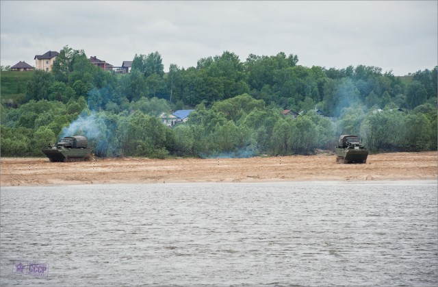Про форсирование водной преграды