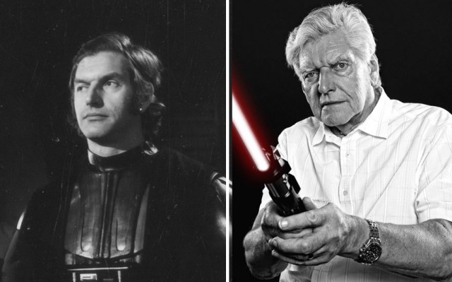 Герои Star Wars тогда и сейчас.