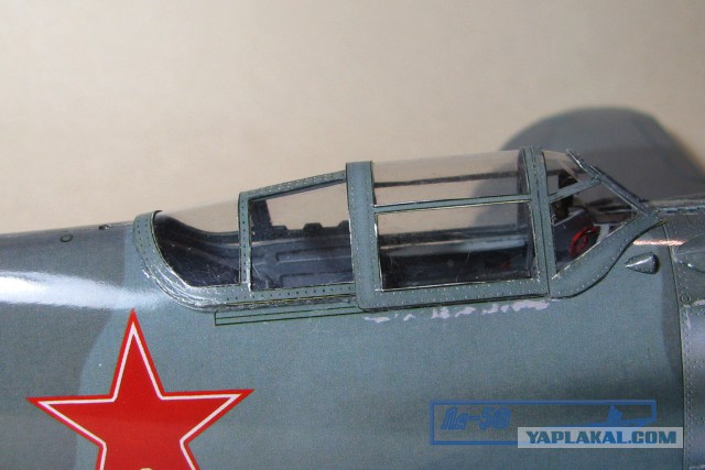 Ла-5ФН. Модель самолета из бумаги