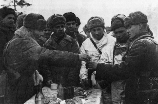 Быт солдат Красной Армии