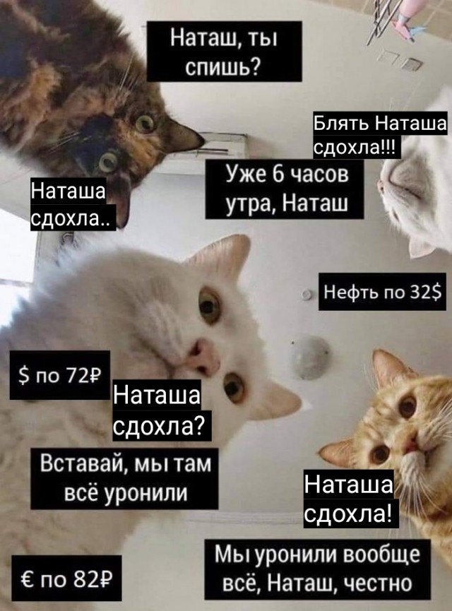 Всё уронили, Наташ!