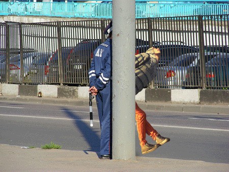 Человек невидимка !