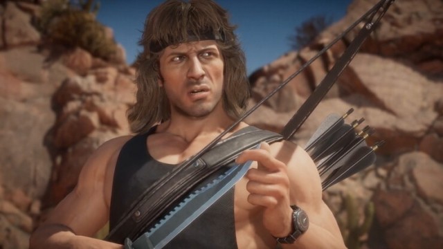 Джон Рэмбо в Mortal Kombat! Прошу любить и жаловать!