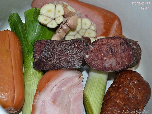 Астурийская фабада из Лигурии....