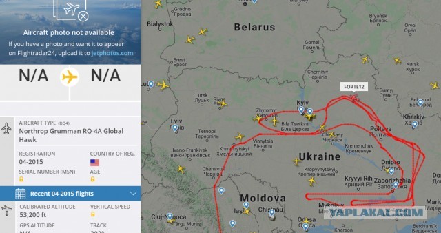 Украину начали массово покидать частные самолеты