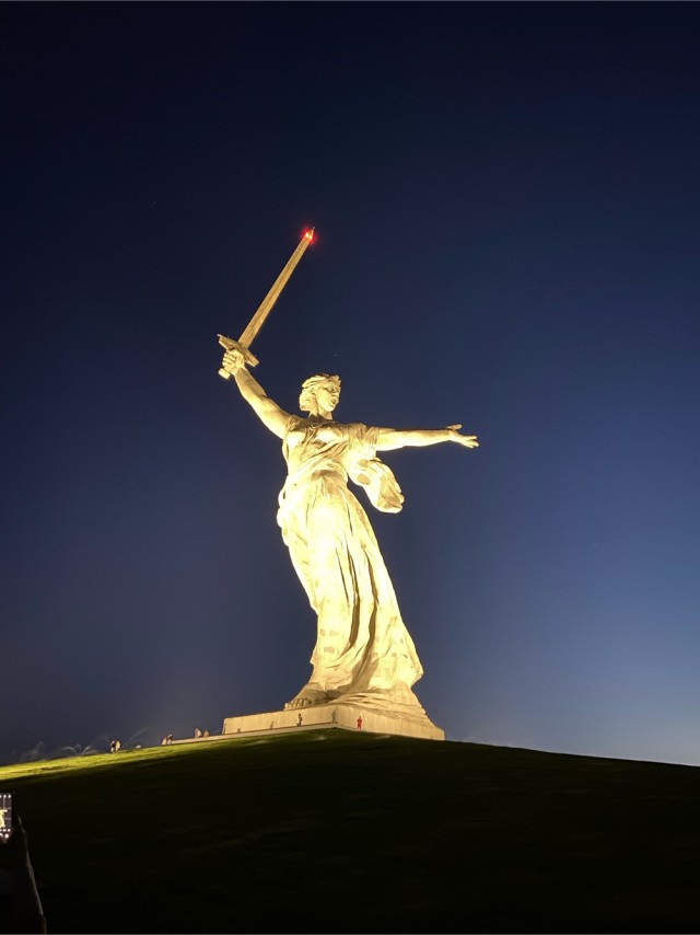 Удивительный фотоснимок из январского Волгограда