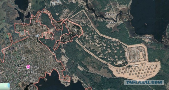 Взрывы в Торопце