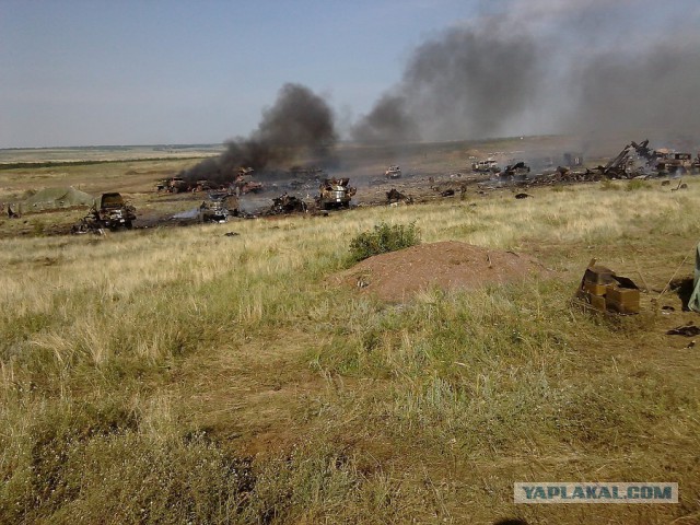 Подарки от ополчения Луганска