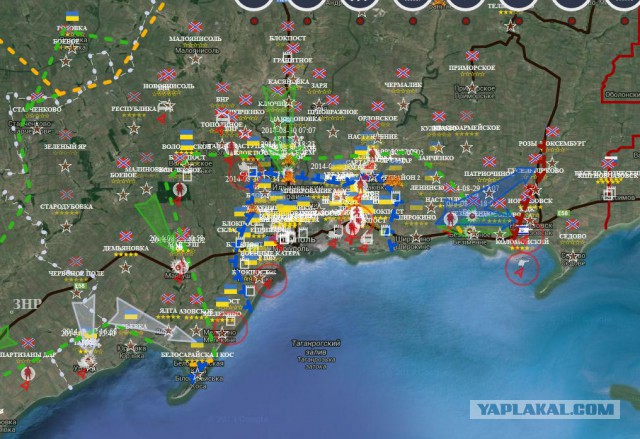 Войска ДНР вошли в Запорожскую область