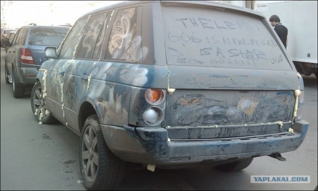 Жестокое наказание за неправильную парковку!