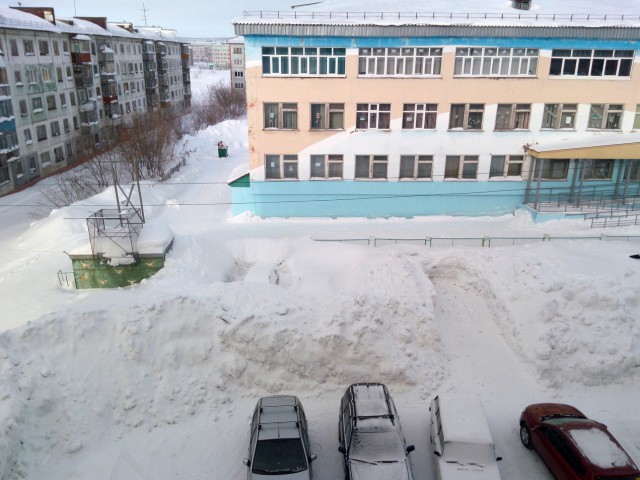 Челябу завалило