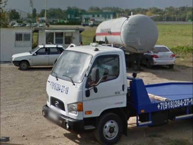 В станице Васюринской сгорела газовая заправка