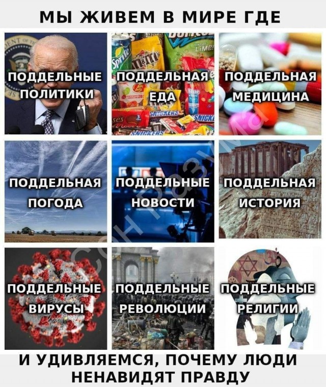 Пандемия съехавших крыш - разновидности болезни. Россия и мир. Часть 41.