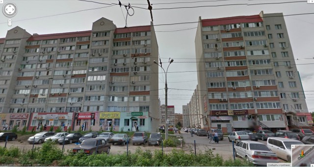 Плотность застройки почти по-японски