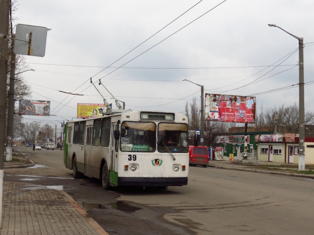 Электротранспорт в городах Донбасса