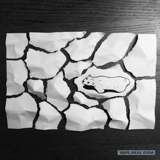 Жизненные бумажные арты