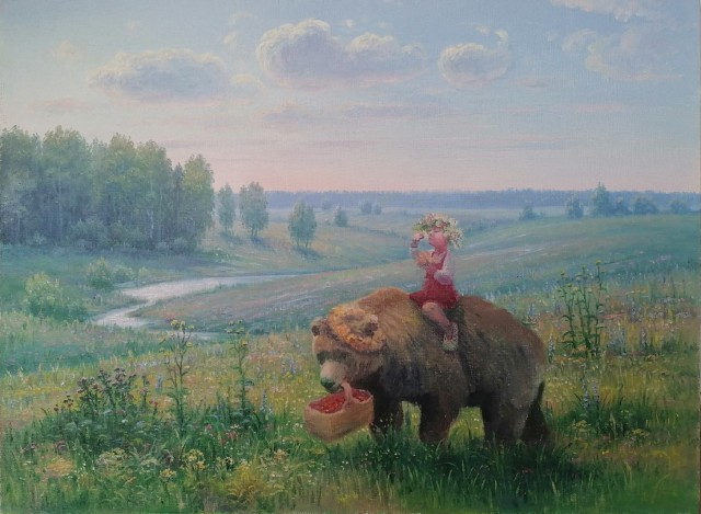 Художник, который несет добро, Вячеслав Алатырский