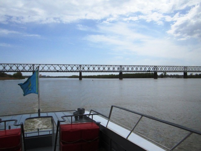 Прогулка по Иртышу на теплоходе. Павлодар.