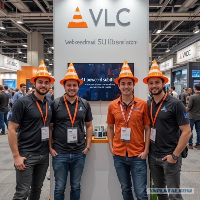 Самый крутой гость на техновыставке CES 2025 — команда VLC-плеера