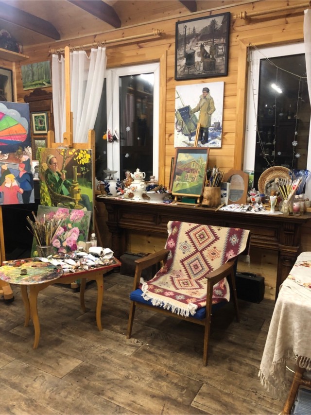 Мастерская художника.