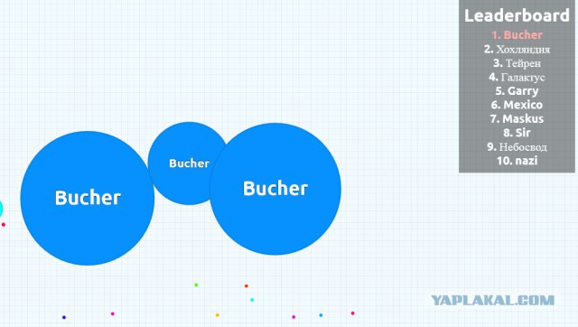 Симулятор жизни: agar.io