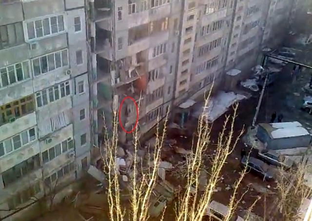 В Астрахани взорвался многоэтажный дом
