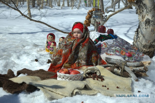 Фотопроект для малышей 1,5-2 лет в деревенском стиле