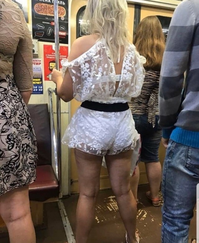 Модники из российского метрополитена