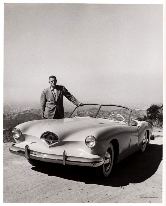 1954 Kaiser Darrin 161. Автопятница №40