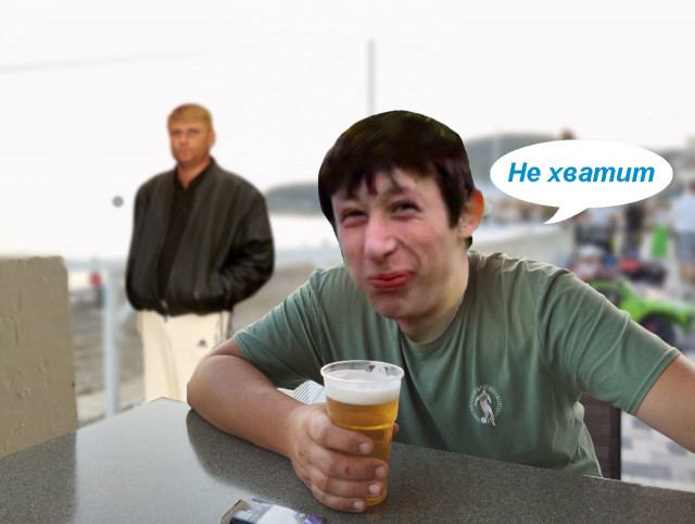 Фотожаба: Алиментщик глазами бывшей жены...