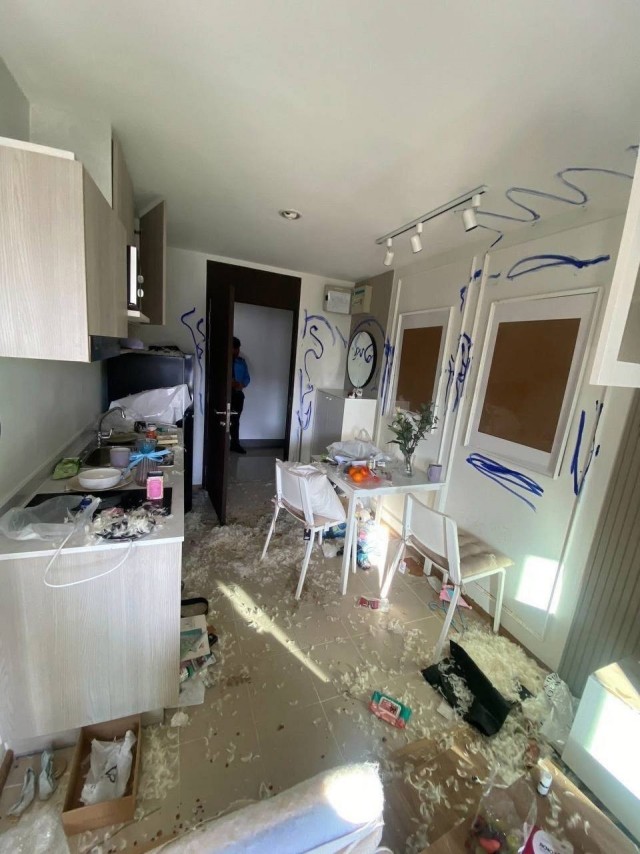 Украинка разгромила арендованную квартиру в Таиланде