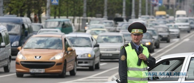 Первая конфискация авто в Минске