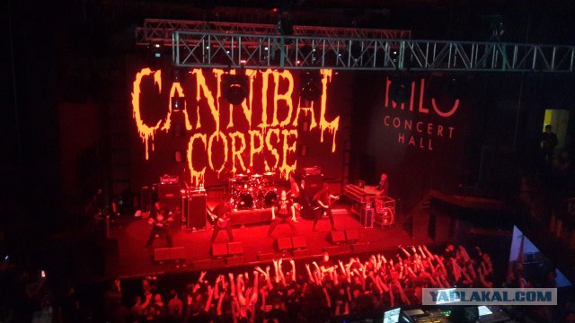 Концерт Cannibal Corpse сорвал спецназ