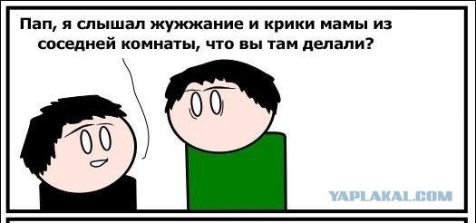 Кроха сын к отцу пришёл