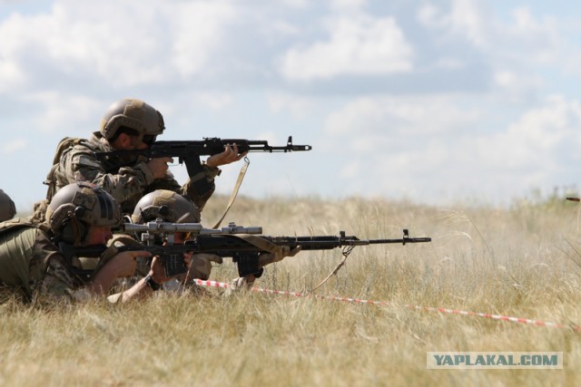 Соревнования спецназа в Казахстане : Американские