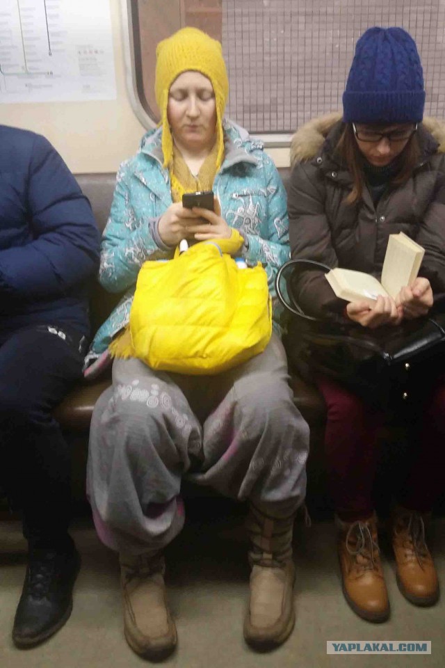Модники из российского метрополитена