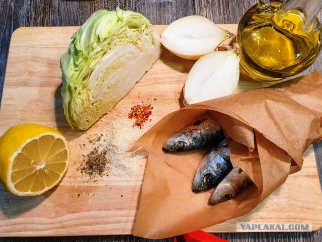 Сардины с зеленым майонезом. С Днем Рождения Люда Vinodelprofi.