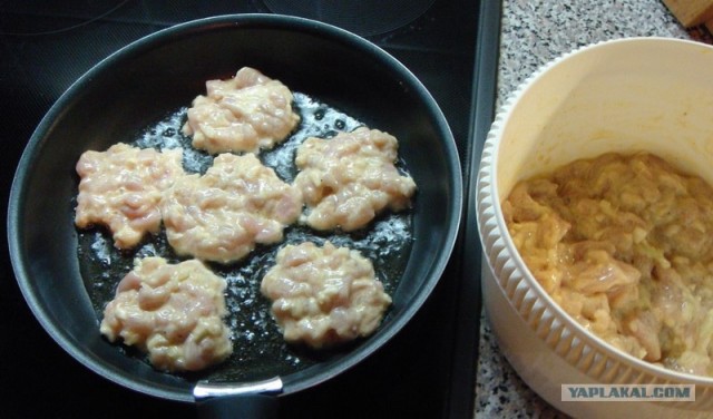 Куриные котлетки рубленные