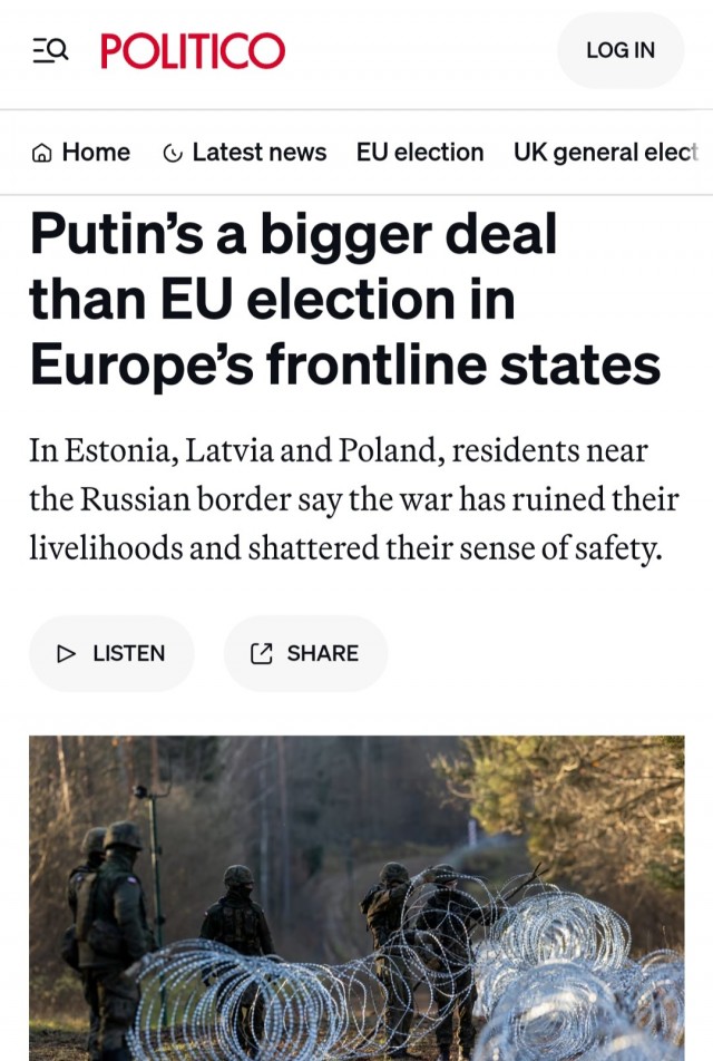 Politico: жители Прибалтики и Польши обеднели без россиян