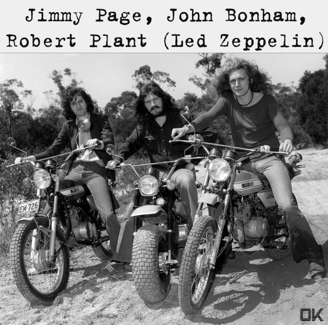 Рок-звёзды и мотоциклы