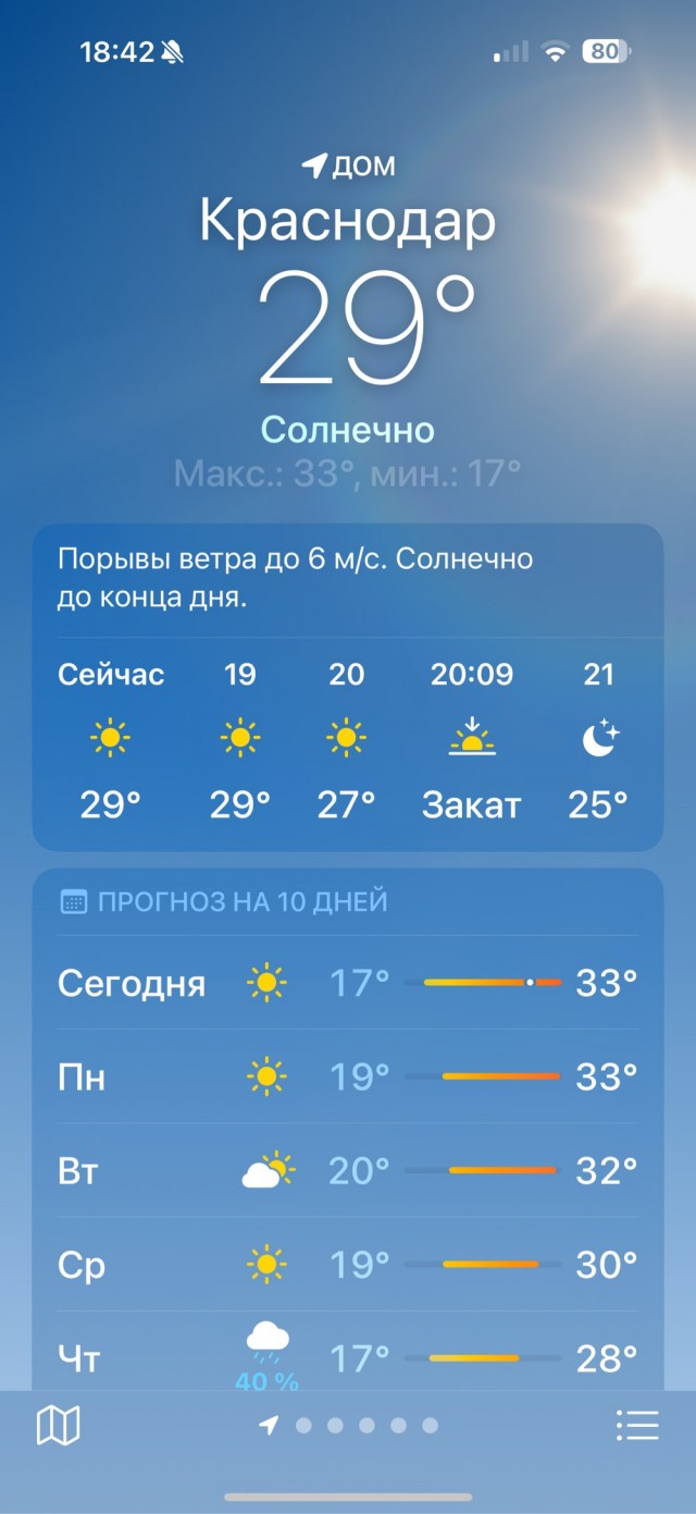 Как спасаетесь от жары?