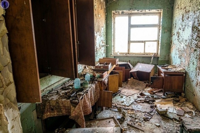 Заброшенная лаборатория урановых руд Дальнего Востока "Таёжгеология"