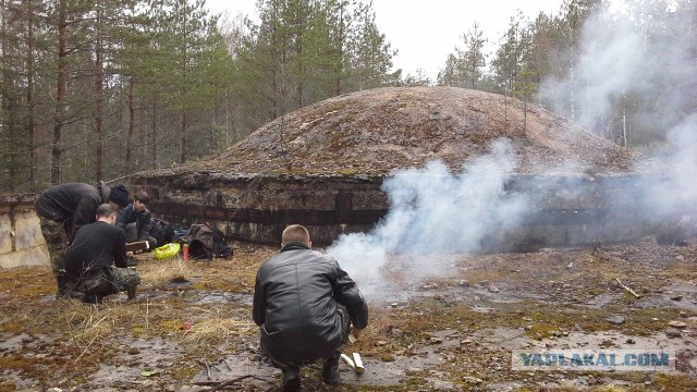 Пикник у заброшенной ракетной шахты в Гулбене