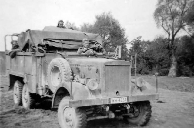 Фронтовой грузовик вермахта Einheitsdiesel