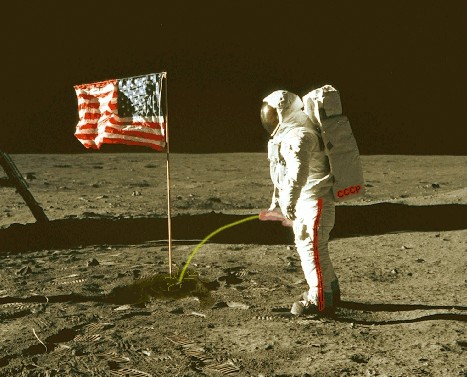 Фотожаба: Американцы на луне!