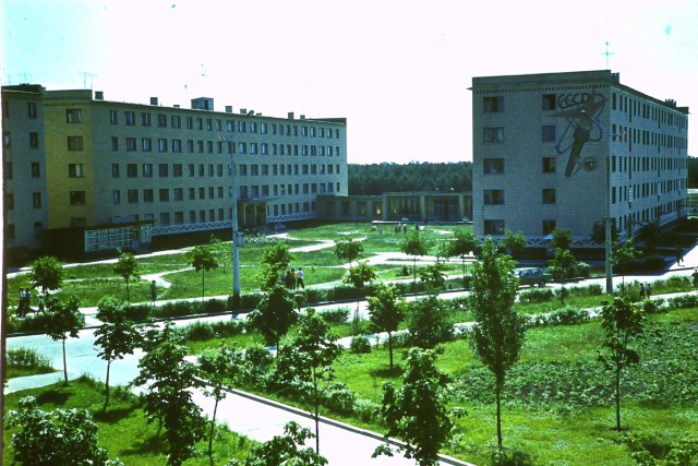 Чернобыльская АЭС, Припять, 70-е годы