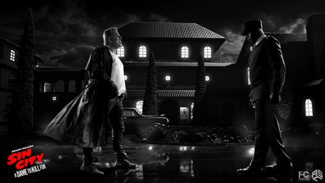 Спецэффекты фильма «Город грехов 2: Женщина, ради которой стоит убивать»