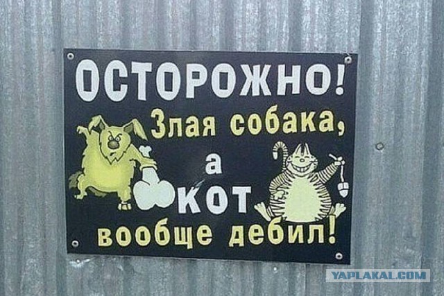 Предупреждён - значит вооружен!